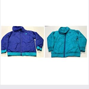 The North Face Girls Nika Reversible Insulated Puffer Jacket Size XL 18/20